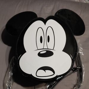 Black and White Kids Mickey Mouse Backpack